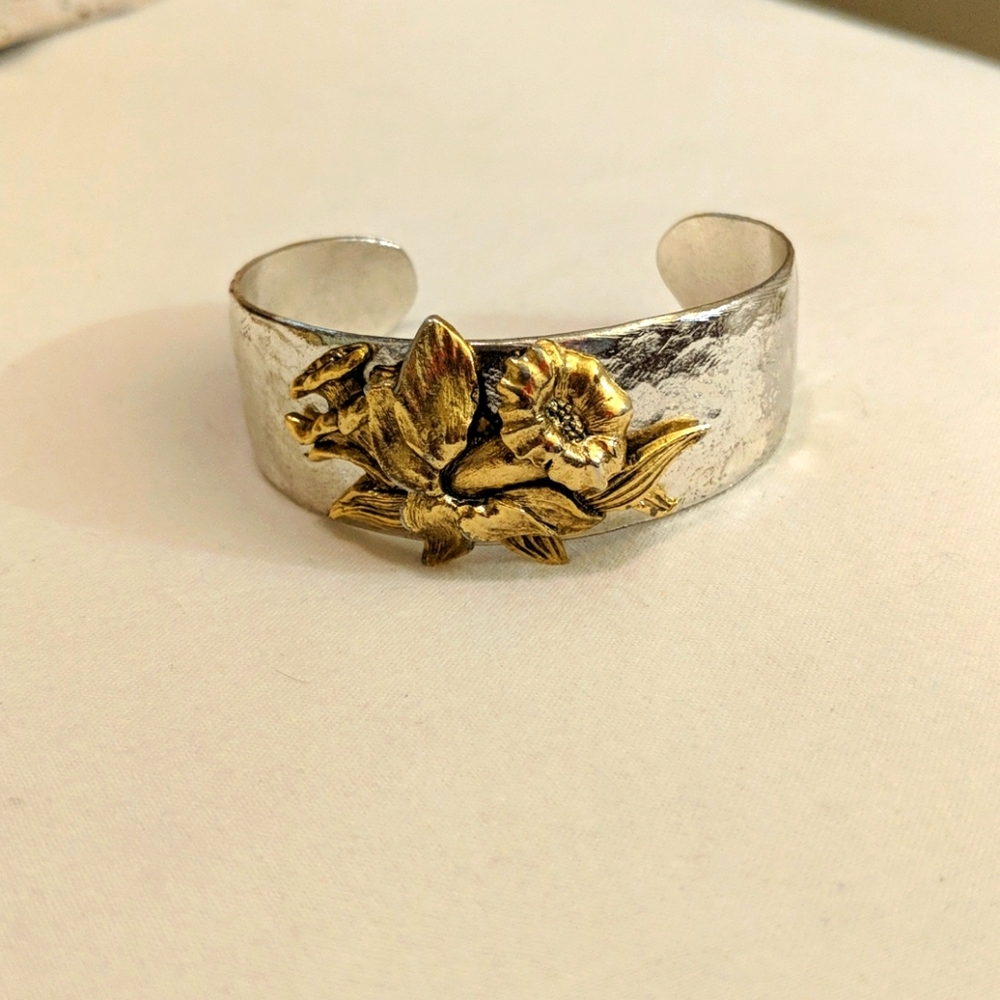 Sterling silver cuff